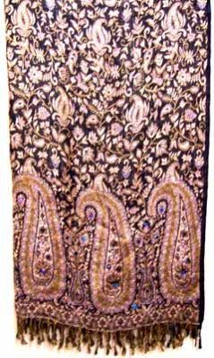 Viscose Jamawar Shawls Sc - 26495