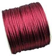 Maroon Polyester Malai Dori