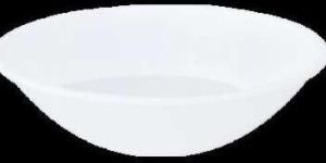 White Plastic Soup Bowl
