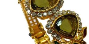 Golden Plated Indian Designer Diamond Jewellery