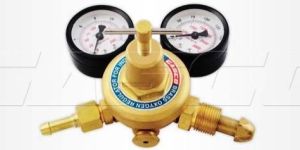 Gas Regulator Single Stage Double Gauge