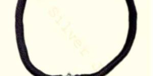 TN-03 black thread necklace