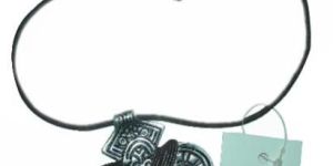 Handmade Leather Pendant