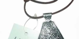 Trendy Leather Pendant