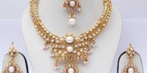 PNS-7633 Polki Necklace Jewelry Set