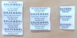 SILICAGEL POUCH (TYVEK DMF)