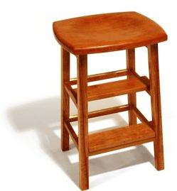 Wooden Stool Sac -02