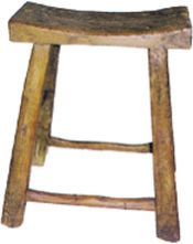 Wooden Stool Sac -10