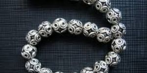 Indian Silver Beads