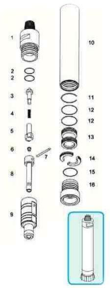 DTH Hammer (Prithvi-55)