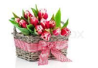 Romantic Flower Basket