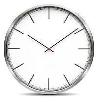 Stainless Steel Clock