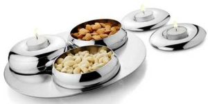 Three Bowl Condiment Set