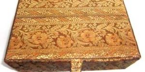 Embroidered Paper Gift Box