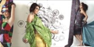 Multi Coloured Digital Print Fabric