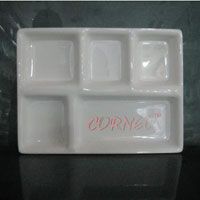 Rectangular Acrylic Dinner Plate