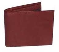 Mens Plain Leather Wallet