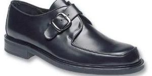 Men's Leather Shoes (Black)