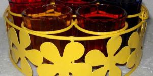 Wrought Iron Tealight Candle Holders