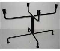 Wrought Iron Taper Candle Holders