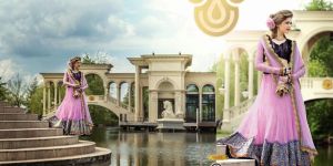 Purple Party Wear Lehenga Choli