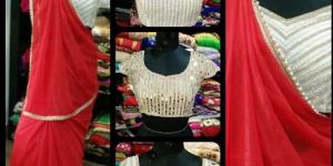 Red Georgette Sarees