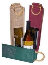 Jute Wine Bags