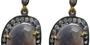 Gems Earring Silver
