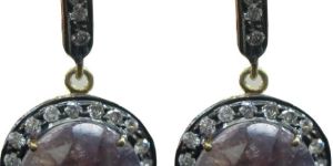 Gems Earrings Silver