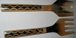 Horn and Bans Salad Spoon