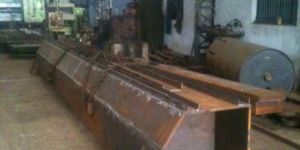 Marble Cutting Machines Frame and Pillar