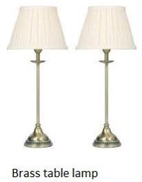 Brass Table Lamps