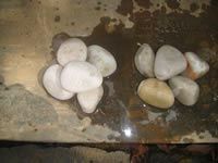 Ivory Pebble Stones