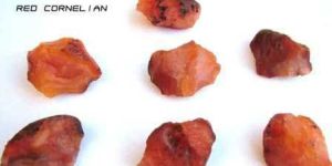 Red Cornelian Rough Stones