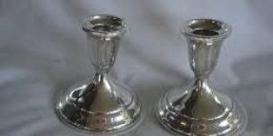 Silver Candle Holder