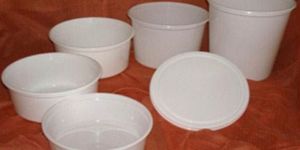 Round Disposable Plastic Containers