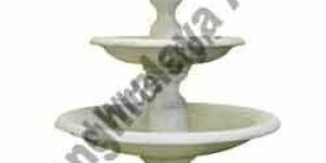 White Marble Three Tier Fountain