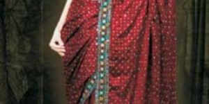 Designer Satin Saree