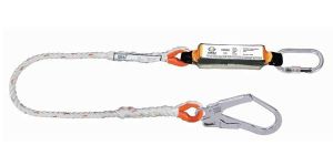 Shock Absorbing Twisted Rope Lanyards