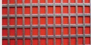 Square Hole Mild Steel Perforated Sheets