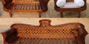 Wooden Maharaja Sofa