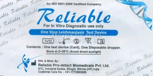 Leishmania Igg & Igm Testing Kit