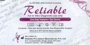 One Step Troponin Test Device