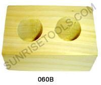 Wooden Block For Acid Bottle