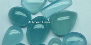 Cabochon Aquamarine Gemstones