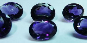 Faceted Amethyst Gemstones