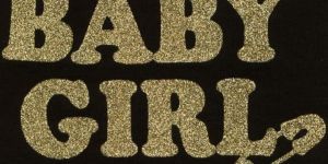 Glitter Transfer Labels