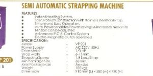 Semi Automatic Box Strapping Machines