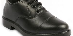 Liva Black School Shoes