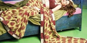 Faux Georgette Saree